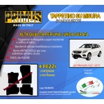 Tappetini su misura per Mercedes GLE dal 06.2015 con 4 attacchi