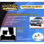 Tappetini su misura per LandRover Range Rover IV (L 405) 2012-22 3 Pezzi 8 Attacchi
