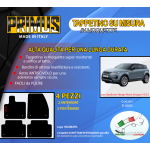 Tappetini su misura per LandRover Range Rover Evoque 2019/23 con 8 attacchi