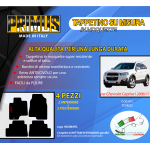 Tappetini su misura per Chevrolet Captiva I dal 2006-2011 con 1 attacco
