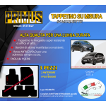 Tappetini su misura per Citroen C4 Picasso II & SpaceTourer 5 posti dal 07.2013 con 2 attacchi 3 pezzi