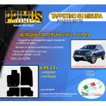 Tappetini su misura per Dacia Duster II 2WD 4WD 2018/23 con 2 attacchi