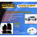 Tappetini su misura per DS DS4 dal 2011 con 2 attacchi