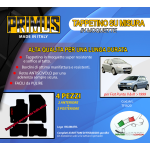 Tappetini su misura per Fiat Punto II e III dal 09.1999 senza attacchi