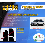 Tappetini su misura per Fiat Sedici dal 2006 senza attacchi