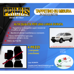 Tappetini su misura per Hyundai Santa Fe II (CM) 5 posti dal 04.2006-05.2010 con 2 attacchi