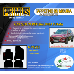 Tappetini su misura per Hyundai Tucson dal 2015-18 con 3 attacchi