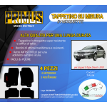 Tappetini su misura per Jaguar X-Type Diesel dal 2001 con 4 attacchi