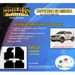 Tappetini su misura per Kia Sportage III dal 08.2010/16 con 3 attacchi
