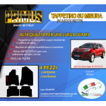 Tappetini su misura per Kia Sportage IV dal 01.2016/18 con 3 attacchi