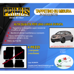 Tappetini su misura per Lancia Ypsilon II dal 10.2003-05.2011 senza attacchi