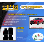 Tappetini su misura per Mazda CX-3 dal 06.2015/18 con 4 attacchi