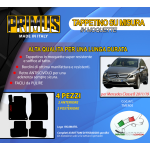 Tappetini su misura per Mercedes Classe B (W246) dal 10.2011/19 con 2 attacchi