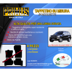 Tappetini su misura per Mercedes GL (X164) 5 posti 02,2006/2012 con 4 attacchi