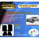 Tappetini su misura per Mercedes GLA (X156) dal 2013/17 con 2 attacchi