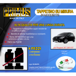 Tappetini su misura per Peugeot 307 dal 03.2001-04.2007 con 2 attacchi