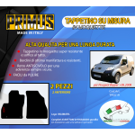 Tappetini su misura per Peugeot Bipper dal 06.2008 con 2 attacchi 2 Pezzi