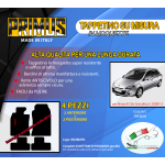 Tappetini su misura per Renault Clio Grandtour I dal 01.2008 con 2 attacchi