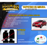 Tappetini su misura per Renault Clio Grandtour II dal 2013 senza attacchi