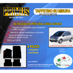 Tappetini su misura per Renault Grand Modus II dal 01.2008 con 2 attacchi