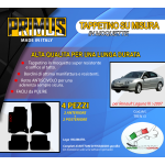 Tappetini su misura per Renault Laguna III dal 07.2007 con 2 attacchi