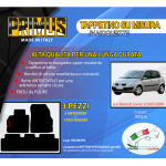 Tappetini su misura per Renault Scenic II dal 06.2003-05.2009 senza attacchi 3 Pezzi