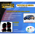 Tappetini su misura per Seat Leon 2009/12 con 4 attacchi