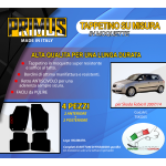 Tappetini su misura per Skoda Fabia II da 03.2007/14 4 fori