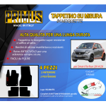 Tappetini su misura per Smart Forfour W453 dal 2014/20 2 Attacchi