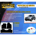 Tappetini su misura per Ssangyong Korando 2010/19 coin 6 attacchi 3 Pezzi