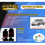 Tappetini su misura per Toyota Aygo 2005/09 un foro