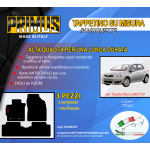 Tappetini su misura per Toyota Auris 2007 al 2010 2 fori 3 Pezzi