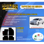 Tappetini su misura per Toyota Auris 2010 al 2013 2 fori