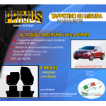 Tappetini su misura per Volvo S60 II 06,2010/18 8 attacchi