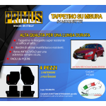 Tappetini su misura per Volvo V60 I 2010/18 & V60 Cross Country 2010/18 8 attacchi