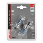 12V Lampada alogena Blu-Xe - H7 - 55W - PX26d - 2 pz - D/Blister