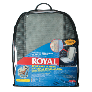 54247 ROYAL SCHIENALE AUTO A MOLLE IN FIBRA NATURALE DI CELLULOSA GRIGIO