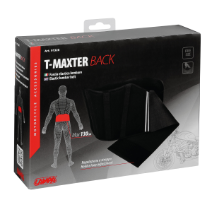 FASCIA ELASTICA RENI SCHIENA PER MOTO VIAGGIO SUPPORTO TUTORE INSERTI RIGIDI