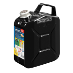 Premium, tanica carburante in metallo - 5 L - Nero