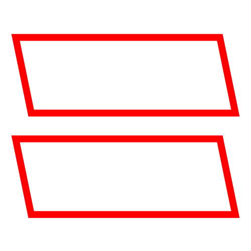 Adesivo Adesivo conto terzi Bianco/Rosso 120x307mm 2pz CAMION Decorazione LAMPA