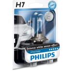 Lampada H7 Philips 12972WHVB1 White Vision Alogena - 12V 55W -60% luce