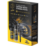 Kit Pulizia e Lubrificazione Catena Bardahl Pulitore + Lubrificante + Spazzola