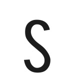 Spell-It, caratteri alfanumerici adesivi 60x30 mm - S