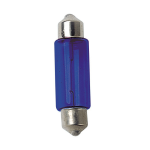 12V Lampada siluro (C5W) 11x35 mm 5W SV8,5-8 2 pz D Blister Blu