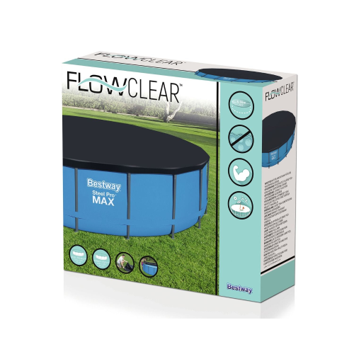 Telo copertura copripiscina per piscina rotonda fuoriterra cm 549