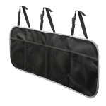 Organizer bagagliaio Auto Borsa baule sedile a 4 tasche Portaoggetti Nero Lampa